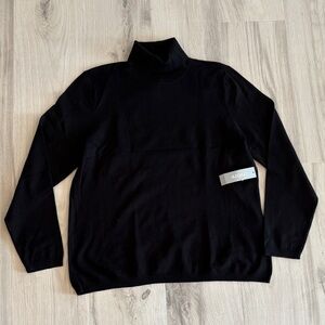 Chico's Classic Black Turtleneck Sweater